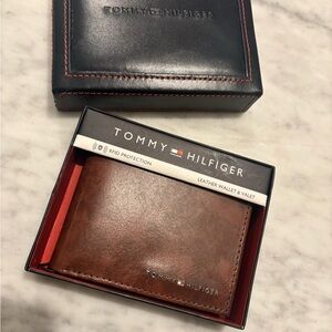 Tommy Hilfiger Rich Brown Leather Wallet
